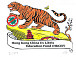 Марат Брызгалов. Тигр – символ календаря и символ борьбы с COVID-19.
